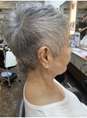 ナチュラルグレーヘアー