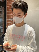 シェノン サントル(CHAINON CENTRE)&nbsp;センターパート/マッシュ/着物ヘア/着物ヘア/メルティカラー