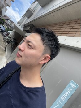 ファンヘアメイク(Fun hair make)の写真/メリハリのあるカットで"できる男"へ、CHANGE!!ON/OFFどちらもキマるStyleをご提案!【中野・沼袋】