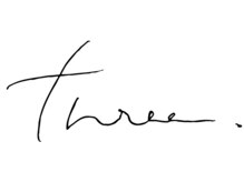 three.のご来店からの流れ。。。