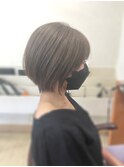 ブロー、アイロンなし☆スタイリング簡単ショート