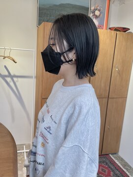 エニエンメイクス 立川(ENIEN MAKE'S) ボブ/黒髪/ボブウルフ/ココアベージュ/グレージュカラー