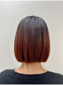 切りっぱなしボブ