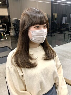 アリュウル 表参道(ALLURE) 小顔に見えるくびれヘア　レイヤーカット　透明感カラー　KAKO