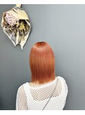 オレンジ/切りっぱなし