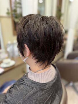 コア フィール ア デイ(COIFFURE A DAY) 【お手入れ簡単ヘア】ゆるふわショート