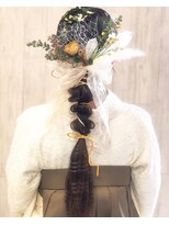 イグルー(igloo)&nbsp;卒業式ヘアアレンジ　ナミナミデザイン編み下ろし