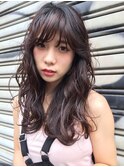 アッシュ×ゆるふわセミロング
