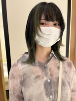サラビューティーサイト 志免店(SARA Beauty Sight)&nbsp;【あんstyle】レイヤーウルフ＆デザインカラー
