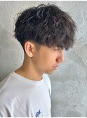波巻きスパイラルパーマツイストスパイラルパーマシャドウパーマ