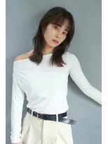 ガーランドギンザ(Garland Ginza)&nbsp;ミディアムレイヤーミディアムパーマオリーブベージュ