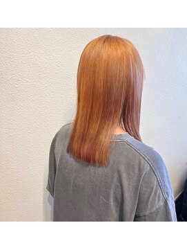 ヘアーアンドメイク シーク 吉祥寺(HAIR&MAKE SeeK) 【seek吉祥寺】ブリーチあり『オレンジカラー』