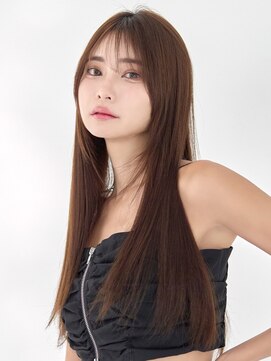 ラフィス ヘアーフラム 難波戎橋2号店(La fith hair flamme) 【La fith】ストレート×レイヤー×髪質改善トリートメント
