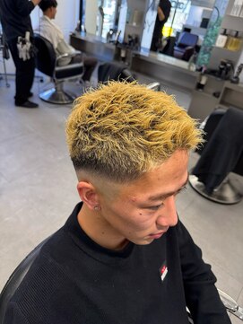 グルーマーズトウキョウ(GROOMER/S TOKYO) 【GROOMER/S 丸山】 ボウズスタイル メンズ スペインカール