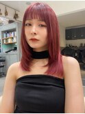 暖色×レイヤー