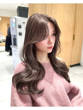 アマトウキョウ アユンチェ(AMA TOKYO×AYUNCHE) 韓国スタイル/ナチュラルくびれヘア_くびれ巻き_レイヤーカット