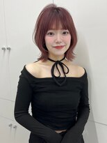 レイヤーボブ　ボブ　レイヤーカット　ミディアムボブ　レイヤー