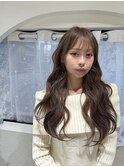 ワンブリーチで出来るグレージュカラー