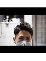 バーバー アカイ(BARBER Akai)&nbsp;直毛救済パーマ　2ブロック