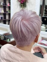カラーズ(THE COLORS) Lavender pink beige using gray hair