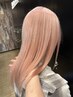 《翼》エフェクトブリーチ+カット+クイック髪質改善TR