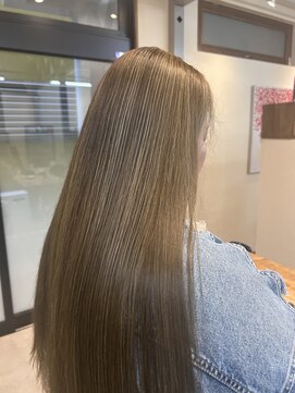 フラット ユメノ(FLAT-ユメノ) 白髪ぼかしハイライト