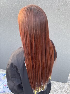 モア(more) ロング/オレンジカラー