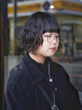 ソラーナ(SOLANA) 【大人可愛いボブパーマ】くしゅっとフワフワした雰囲気が良き