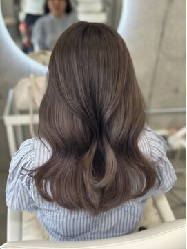 アイシー 表参道(ICY) ヘーゼルグレージュ　ブリーチなし透明感カラー