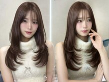 韓国レイヤー/顔まわり/似合わせ/レイヤーカット/韓国風/池袋