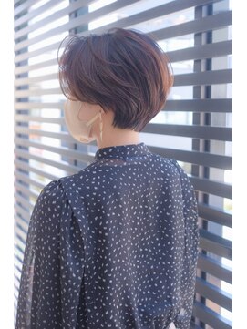 ソレイユ(Soleil) ハンサムショート/ショートボブ/かき上げショート/表参道【松本