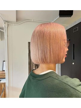 ラッシュヘアエン(Rush hair en) ブロンド/カラー/ブリーチ/倉敷/ワンホンヘア/レイヤーカット