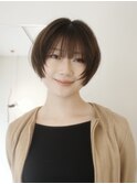 ショートレイヤーボブ