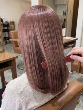 エミュー 大船店(emue) 大船ダブルカラーミルクティーベージュピンクベージュブリーチ