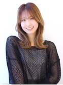 イメチェン外ハネベージュ