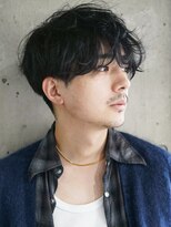 クオル キャスト 熊本(QOL×cast) 大人シャドウパーマニュアンスマッシュ