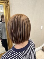 ヘアー クリエイト カルバリ(HAIR CREATE Calbari)&nbsp;アンブレラカラー×ミルクティーベージュ