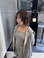 ジュール 金沢(Joule) ナチュラルブラウン×レイヤーショートボブ