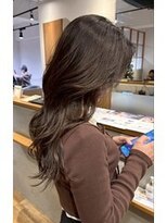 アカラ アネックス(acala annex) ラテカラーロング【20代30代/イルミナカラー/縮毛矯正/髪質改善