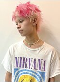 デザインカラー×メンズカット