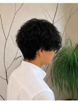 フゥカ 売市店(fuka)&nbsp;青森 八戸 スパイラルパーマ メンズスタイル 大人スタイル