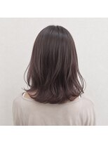 アンリエラ(Unliera)&nbsp;レイヤーカット/伸ばしかけスタイル/透明感ピンク/松山美容室