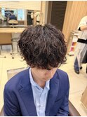 波巻きスパイラルパーマ