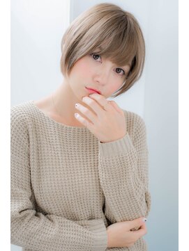 ローレン(LOREN) ＊LOREN＊アッシュベージュタンバルモリ小顔フレンチショート