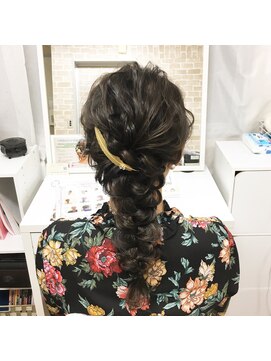 ヘアセット専門店 ナゴミ 渋谷店(nagomi) 編みおろし