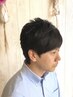 《★men'sコース★》カット+頭皮ケアシャンプー+頭浸浴￥7150→￥5720