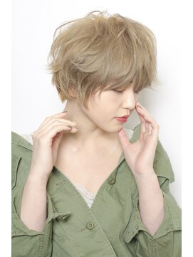 アクトジャム(ACT jam) ハイトーンな大人キレイショートボブ