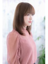 ミック ヘアアンドビューティー 大山店(miq  Hair&Beauty) シースルーバングが大人かわいい…ウルフレイヤー