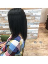 ハウオリ ヘアーワークス(Hauoli hair works)&nbsp;おさまりストレート。