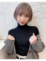 カモン(CAMON)&nbsp;CAMON.　milk tea grayge × mini short